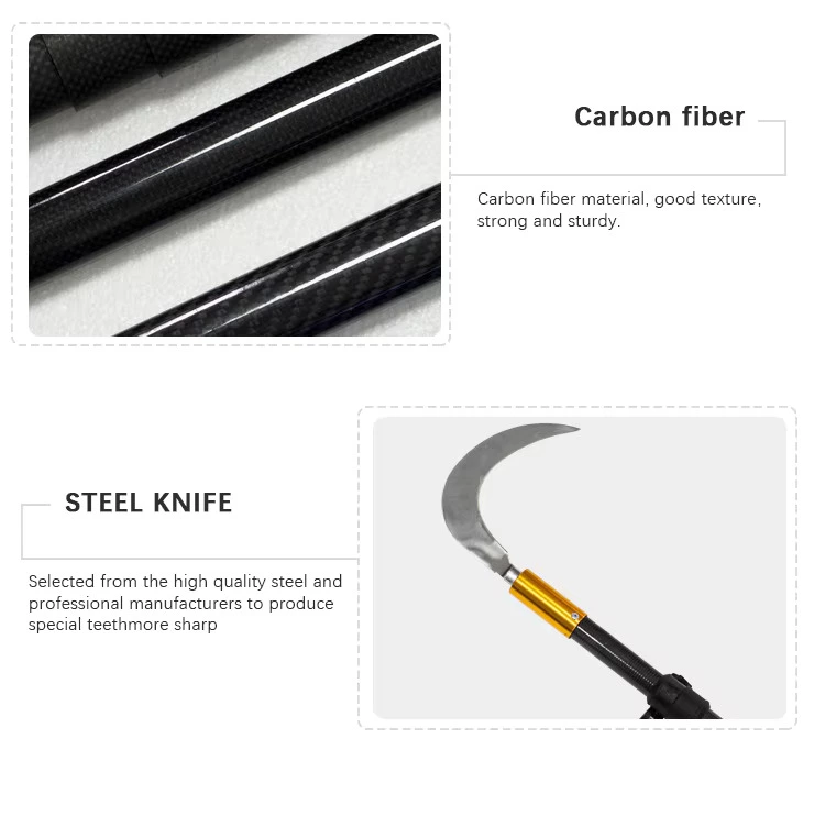 Carbon Fibre Telescopic Pole for Coconut & Arecanut Harvesting