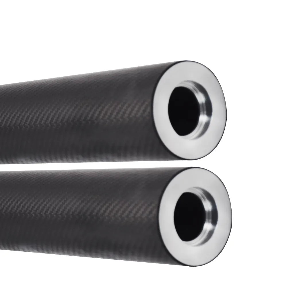3k Twill Plain Glossy Matte Lightweight Carbon Fiber Roller