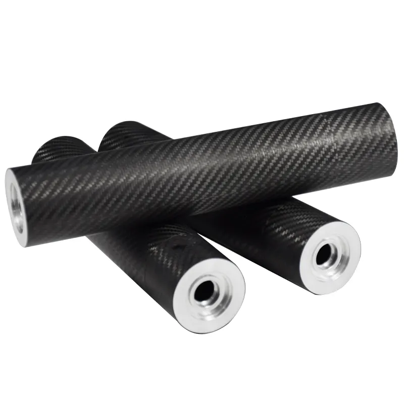 3k Twill Plain Glossy Matte Lightweight Carbon Fiber Roller