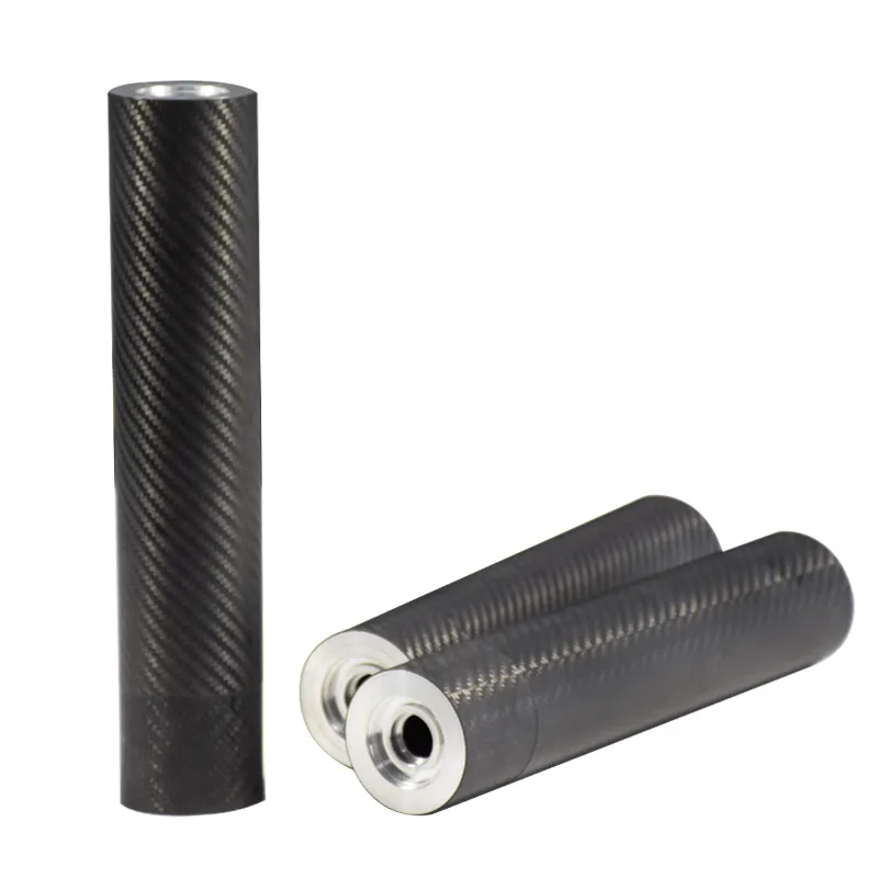 3k Twill Plain Glossy Matte Lightweight Carbon Fiber Roller