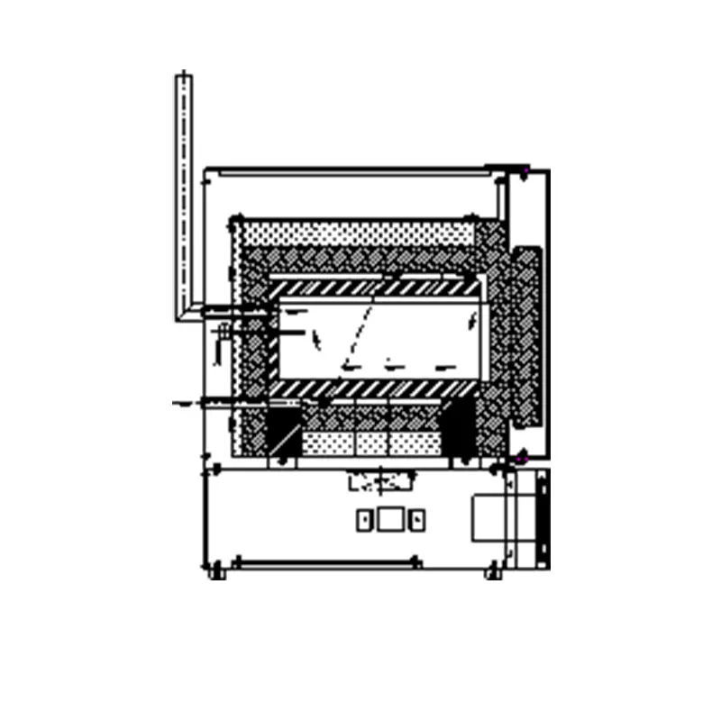 1100℃ Ashing Lab Muffle Furnace 16L